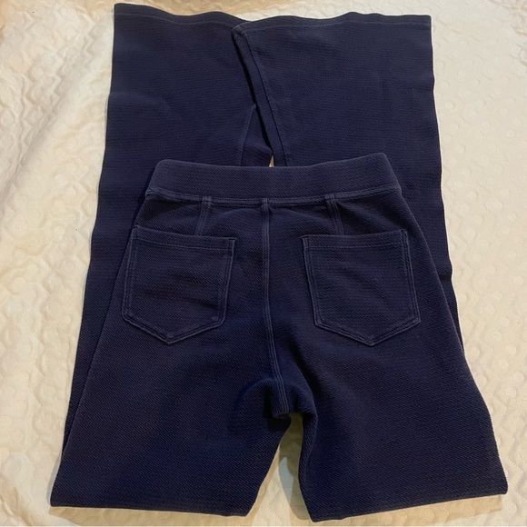 Offline by Aerie Blue Knit Yoga Pants Y2K Women’s Flare Small Bell Bottom Cotton - Picture 8 of 10